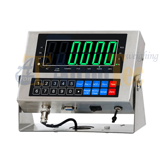 Green LED Display High Accuracy Weighing Scale Indicator