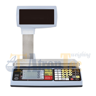 15kg Capacity Pole Display Price Computing Scale with Large LCD