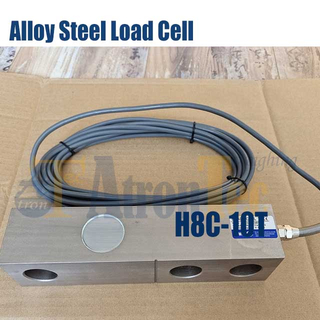 10T Nickel Plated Alloy Steel IP67 Shear Beam Load Cell, Adhesive Sealed Platform Scales Load Cell