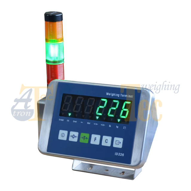 Automatic Industrial Weighing Scale Indicator with Three Color Alarm Light