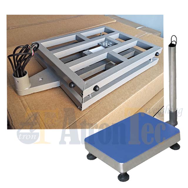 Carbon Steel Structure Bench Weighing Scale with Bright LCD Display