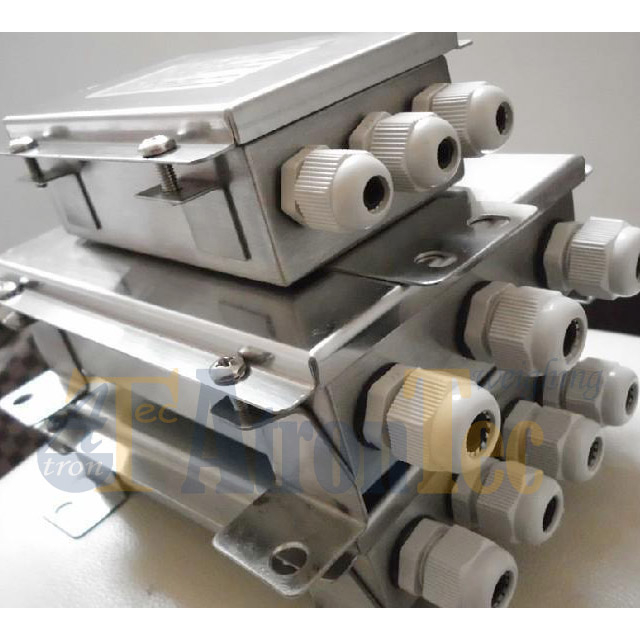 Stainless Steel Junction Box for Floor Scales,Analog Junction Box for