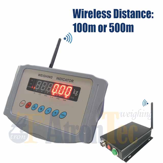 LED Display Wireless Distance 100m Platform Scale Indicator